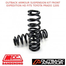 OUTBACK ARMOUR SUSPENSION KIT FRONT EXPEDITION HD FITS TOYOTA PRADO 120S